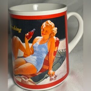 Vintage 1987 Coca Cola “Through The Years 1952” Coffee Cocoa Mug Collectible EUC